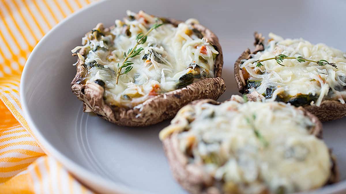 Portobellos a la mexicana