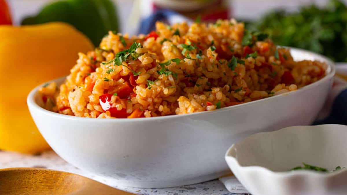 Arroz con Verduras y Corizo