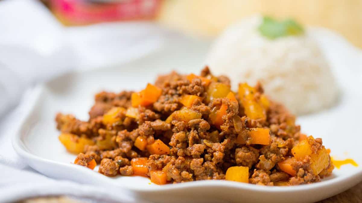 Picadillo con Papa y Chorizo