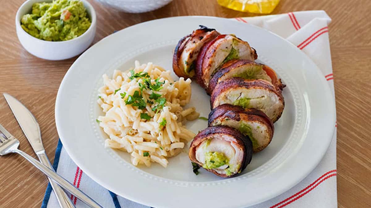 Pollo Relleno de Guacamole